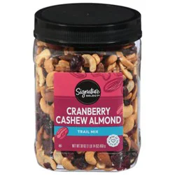 Signature Select Trail Mix Cranberry Cashew Almond - 30 Oz