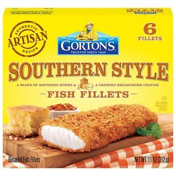 Gortons Fish Fillet Southern Fried - 11 Oz