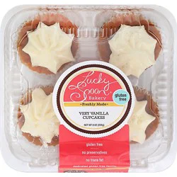 Lucky Spoon Cupcake Frosting Very Vanilla With Butter Cream - 8 Oz