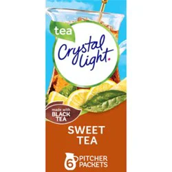 Crystal Light Sweet Tea Naturally Flavored Powdered Drink Mix - 6 Count
