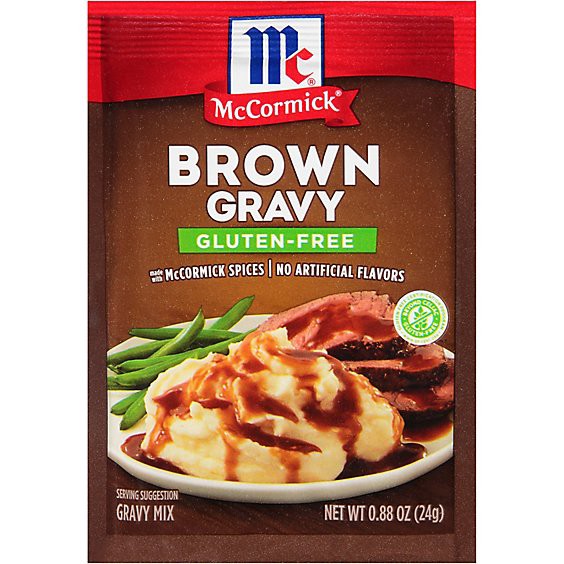 slide 1 of 1, Mccormick Gluten Free Brown Gravy Seasoning Mix - 0.88 Oz, 0.88 oz