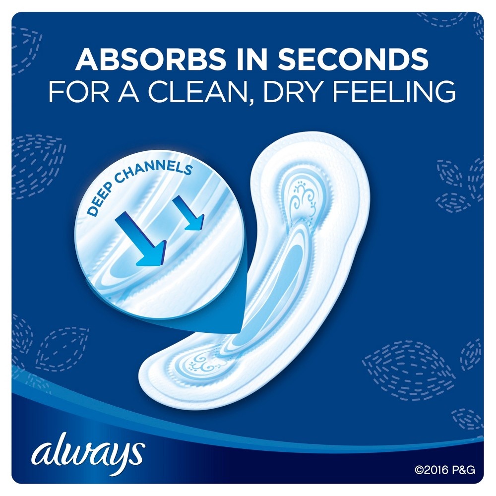 slide 8 of 8, Always Maxi Overnight Pads with Wings, Size 4, Overnight, Unscented, 28 Count, 28 ct