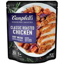 Campbell's Cooking Sauces Classic Roasted Chicken Sauce - 12 Oz