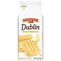 Pepperidge Farm Dublin Shortbread Cookies - 5.5 Oz