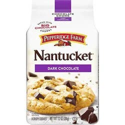Pepperidge Farm Nantucket Crispy Dark Chocolate Chunk Cookies - 7.2 Oz