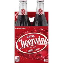 Cheerwine Legend Soft Drink - 4-12 Fl. Oz.