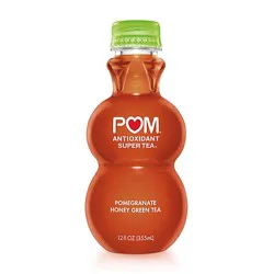 Pom Wonderful Pomegranate Honey Green Tea Antioxidant Super Tea - 12 Fl. Oz.