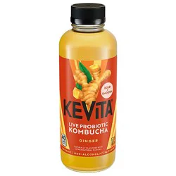 Kevita Kombucha Probiotic Drink Master Brew Ginger - 15.2 Fl. Oz.