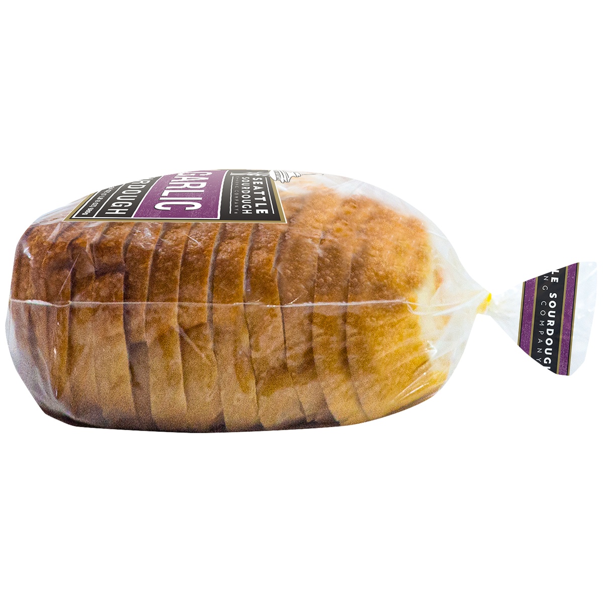 slide 4 of 6, Seattle Sourdough Baking Co. Seattle Sour Garlic Sour Sliced Round Sourdough Bread 24oz, 24 oz