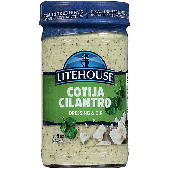 slide 1 of 1, Litehouse Dressing & Dip Cotija Cilantro - 13 Fl. Oz., 13 fl oz