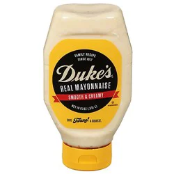 Dukes Mayonnaise Real Sugar Free Smooth & Creamy - 18 Fl. Oz.