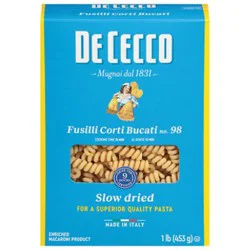 De Cecco Fusilli - 16 Oz