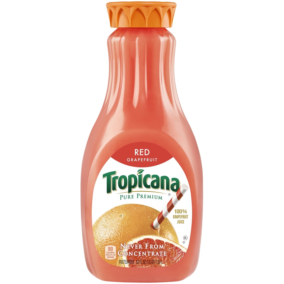 slide 4 of 6, Tropicana 100% Juice - 52 fl oz, 52 fl oz