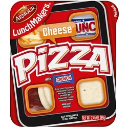Armour Lunchmakers Cheese Pizza Kit With Crunch Bar - 2.5 Oz
