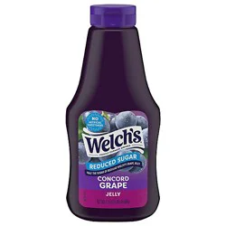 Welchs Jelly Reduced Sugar Concord Grape - 17.1 Oz