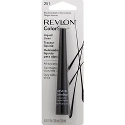 Revlon Eyeliner Liquid Colorstay Blackest Black 251 - .08 Fl. Oz.
