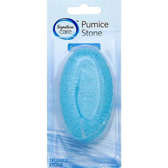 slide 1 of 1, Signature Select/care Pumice Stone Softens Rough Skin - Each, 1 ct
