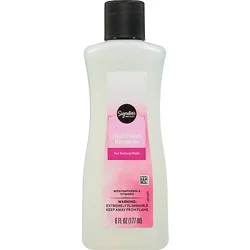 Signature Select With Vitamin E & Panthenol Nail Polish Remover - 6 Fl. Oz.