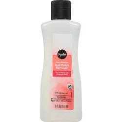 Signature Select/care Nail Polish Remover Non Acetone - 6 Fl. Oz.