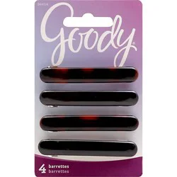 Goody Barrette Classics Autoclasp Oblong - 4 Count