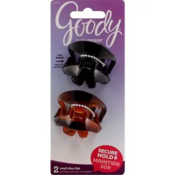 Goody Slideproof Claw Clips Small - 2 Count