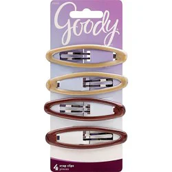 Goody Snap Clips Classics Lauren - 4 Count
