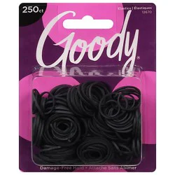 Goody Elastics Classics Black Darlene - 250 Count