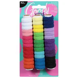 Goody Elastics Ouchless Ponytailers Tiny Terry Assorted - 42 Count