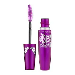 Maybelline Volum' Express The Falsies Flared Washable Mascara Blackest Black - 0.31 Fl. Oz.