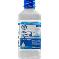 Signature Select/care Electrolyte Solution For Kids & Adults Unflavored - 1 Liter