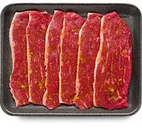 Beef Flap Meat For Carne Asada Seasoned