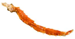 Previously Frozen Alaskan Large King Crab Cooked Leg & Claw 1 Ct - 0.5 Lb