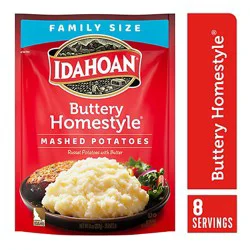 Idahoan Buttery Homestyle Mashed Potatoes Family Size Pouch - 8 Oz