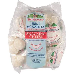 Belgioioso Fresh Mozzarella Cheese Snack Pack - 18 Oz