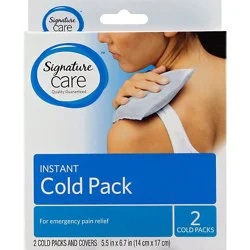 Signature Select/care Cold Pack Instant Pain Relief - 2 Count