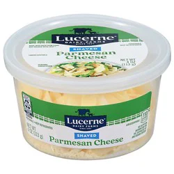 Lucerne Cheese Shaved Parmesan Tub - 4 Oz