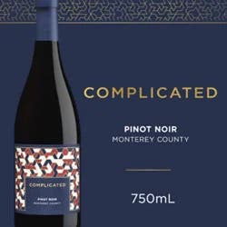 Complicated Pinot Noir Red Wine Bottle - 750 Ml