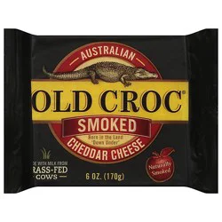 Old Croc Applewood Smoked Sharp Cheddar - 6 Oz