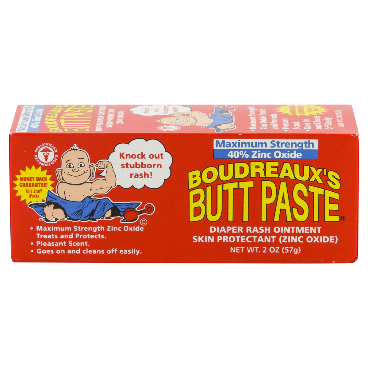 slide 5 of 11, Boudreaux's BP Butt Paste Baby Diaper Rash Cream Maximum Strength - 2oz, 