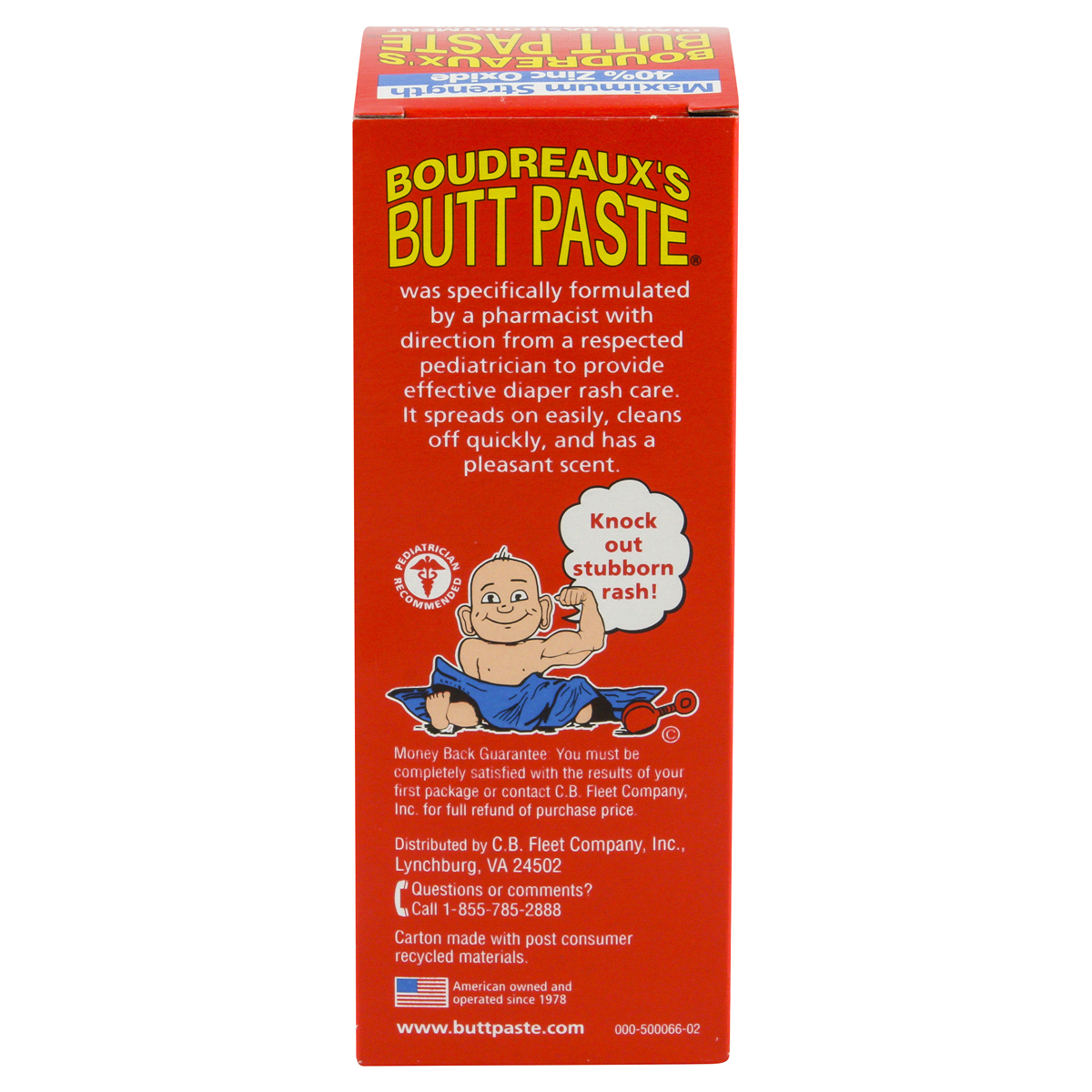 slide 6 of 11, Boudreaux's BP Butt Paste Baby Diaper Rash Cream Maximum Strength - 2oz, 