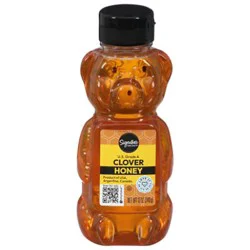 Signature Select Honey Clover Squeeze Bear - 12 Oz