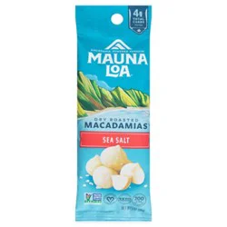 Mauna Loa Sea Salt Macadamia Nuts Pouch - 1 Oz