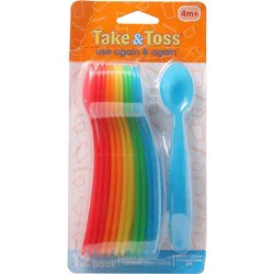 The First Years Take & Toss Spoons - 12 Count