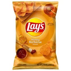 Lays Potato Chips Honey Barbecue - 7.75 Oz