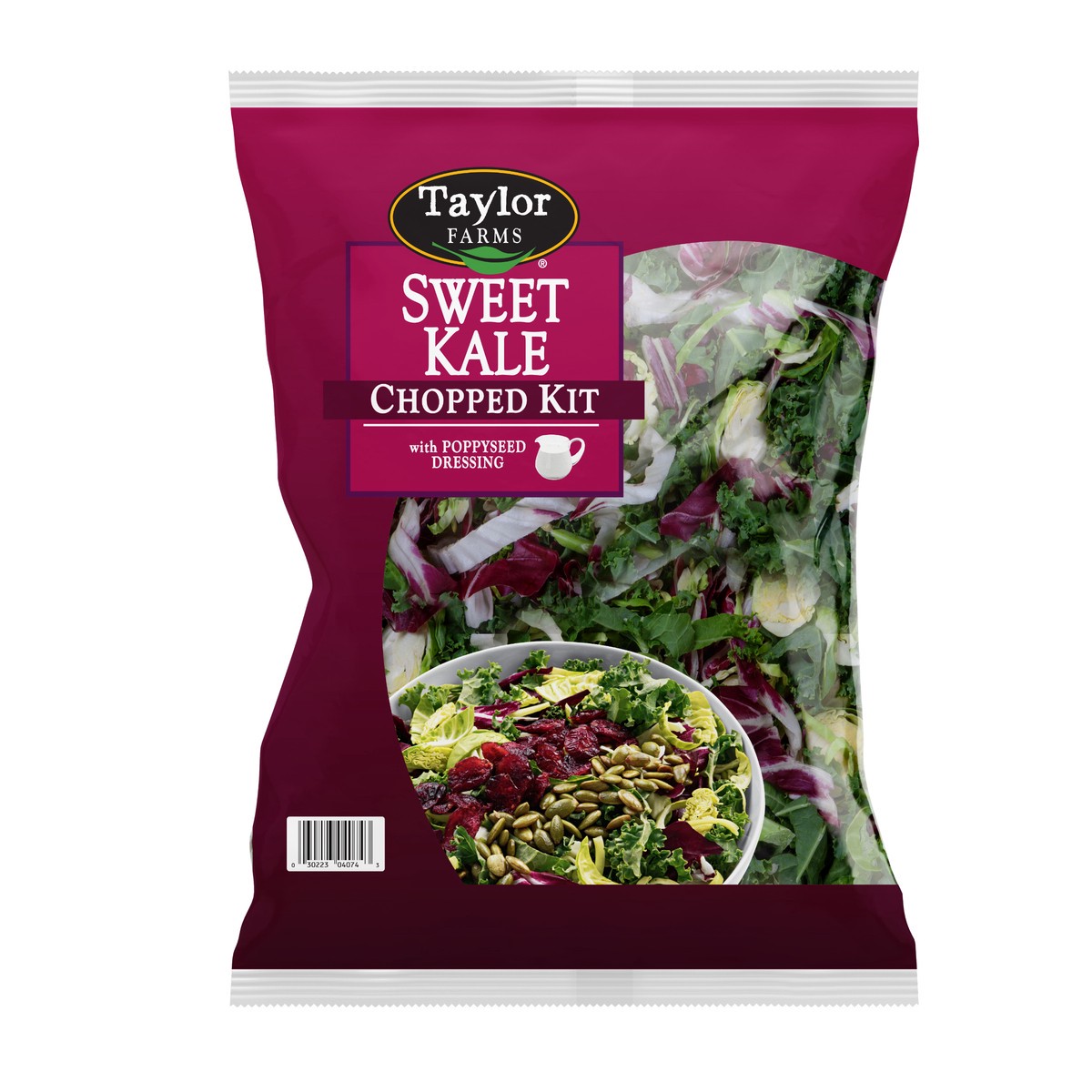 slide 5 of 9, Taylor Farms Sweet Kale Chopped Salad Kit Bag - 12 Oz, 12 oz