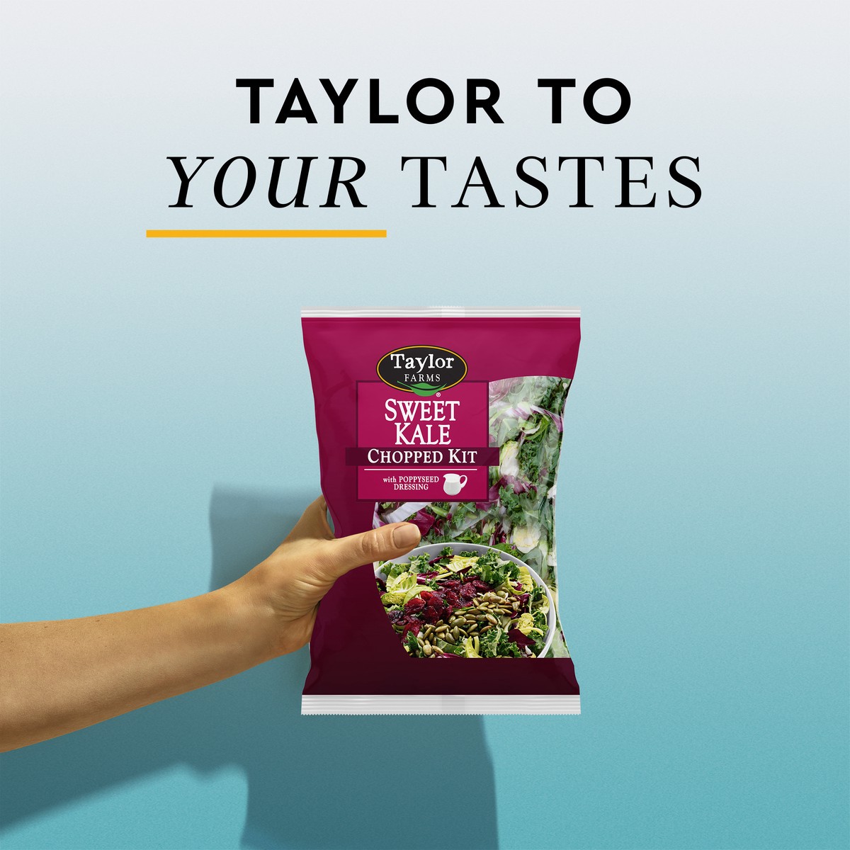 slide 3 of 9, Taylor Farms Sweet Kale Chopped Salad Kit Bag - 12 Oz, 12 oz