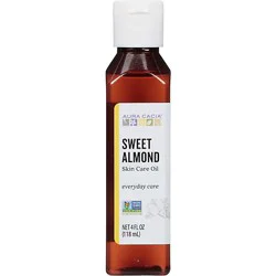 Aura Cacia Skin Care Oil Nurturing Sweet Almond - 4 Fl. Oz.