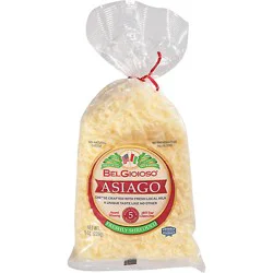 Belgioioso Asiago Shredded Twist Tie Bag - 8 Oz