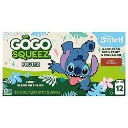 Gogo Squeez Applesauce Apple Cinnamon - 12-3.2 Oz