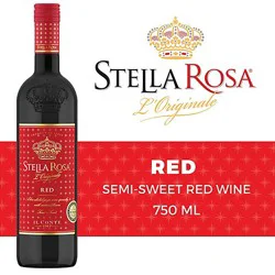 Stella Rosa Red Semi Sweet Red Wine - 750 Ml